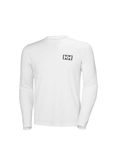 Helly Hansen Skog Graphic Uzun Kollu Erkek T-shirt-hha.63407 Beyaz