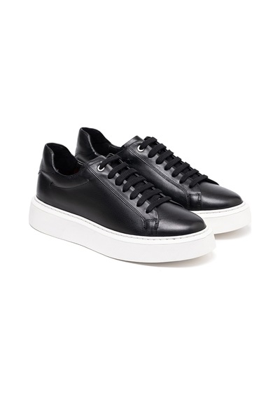 Black Safari Sneaker Erkek Ka-26y-e16206 John May Casual Shoe Siyah