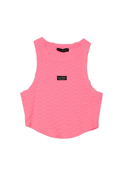 Olla Collection Etiket Detaylı Atlet Pembe Pembe