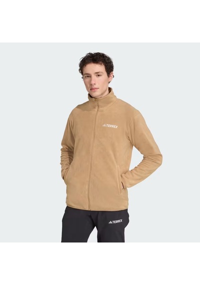 Adidas Multi Essentials Fermuarlı Erkek Polar Ceket Jm3115 Camel