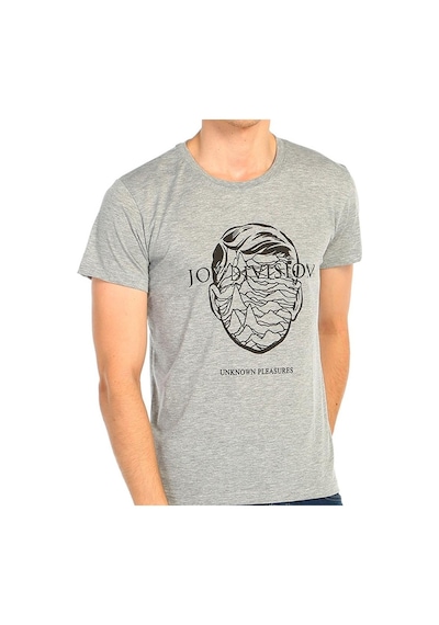 Bant Giyim - Joy Division Gri Erkek T-Shirt Tişört