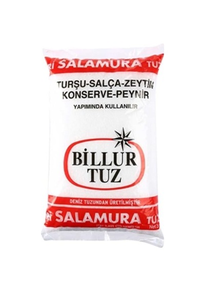 İri Tuz 3kg Salamura Poşet