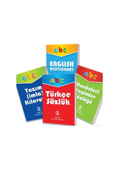 Türkçe Sözlük İngilizce Türkçe Atasözleri Yazım İmla Klavuzu 4Kit