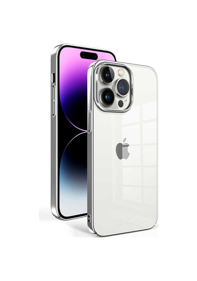 Apple Uyumlu iPhone 14 Pro Max Uyumlu Zore Sun Kılıf-gümüş Gümüş -