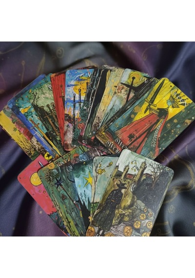 Golden Storybook Tarot 78 Kart Tarot Destesi