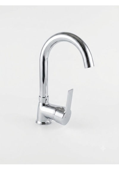 Doras Premium Simitra Kuğu Lavabo Bataryası Krom