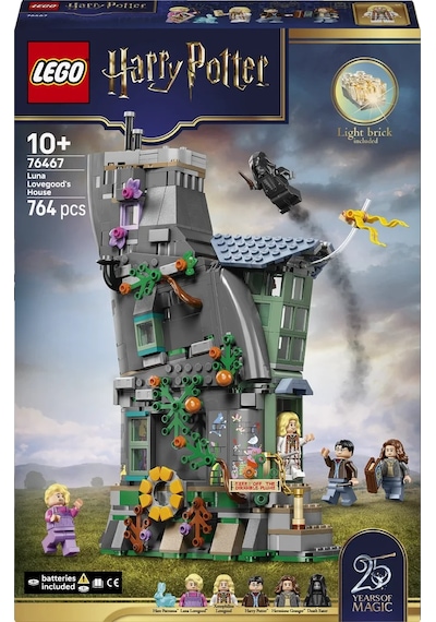 LEGO® Harry Potter™ Luna Lovegood’un Evi 76467 - 10 Yaş ve Üzeri Çocuklar için Minifigür İçeren Oyuncak Yapım Seti (764 Parça)