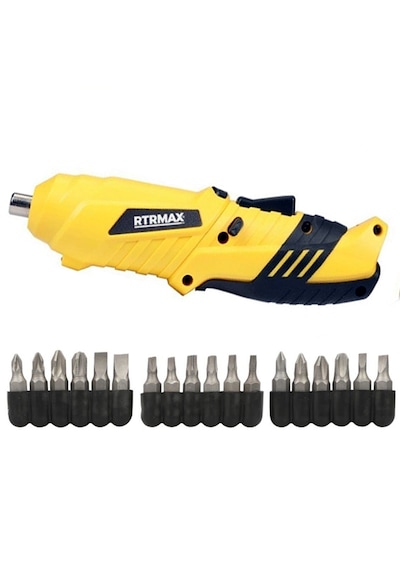 Ferm Ctm1010 160w 40 Parça Mini Gravür Hobi Seti + Rtrmax Rtm326 3.6v Çift Fonksiyonlu Şarjlı Tornavida Seti