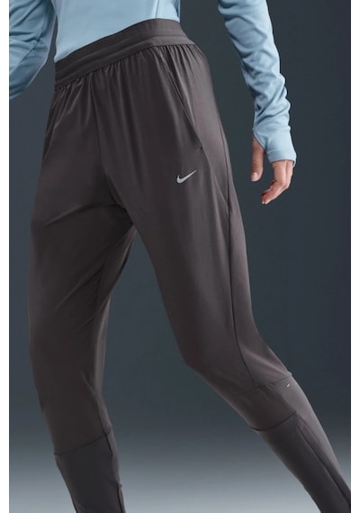 Nike Swift Dri-fit Mid-rise Womens Running Pant.kadın Yürüyüş Koşu Eşofman Altı Gri