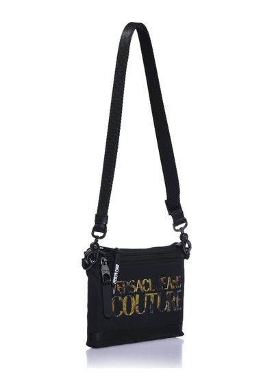 Versace Jeans Couture 74YA4B98-ZS394-M09 Siyah Erkek Omuz Çantası Siyah