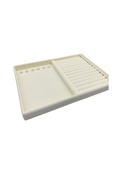 Yerli Üretim Venedik Model Süet Kumaş Krem 34/24 Cm Tırnaklı-sosi