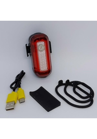 Moon Sirius Usb 200 Lümen Arka Lamba Siyah