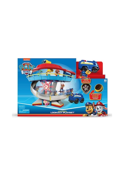 Paw Patrol Sesli Ve Işıklı Gözetleme Kulesi Oyun Seti İle Chase Göreve Hazır