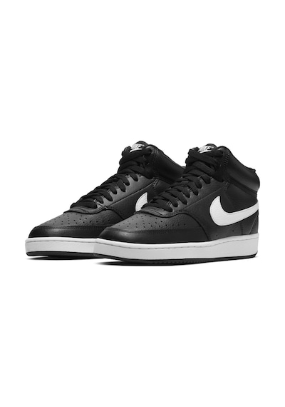 Nike Court Vision Mid Kadın Ayakkabı Siyah