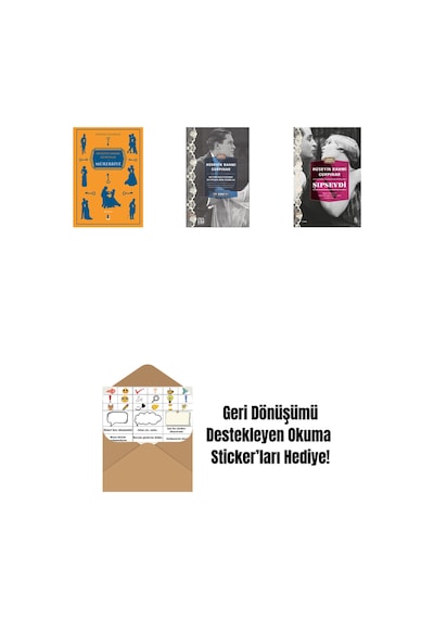 Mürebbiye + Kuyrukluyıldız Altında Bir İzdivaç Cep Boy + Şıpsevdi Günümüz Türkçesiyle + Okuma Sticker'ları