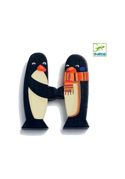 Djeco Harfler - H - Animals Letter
