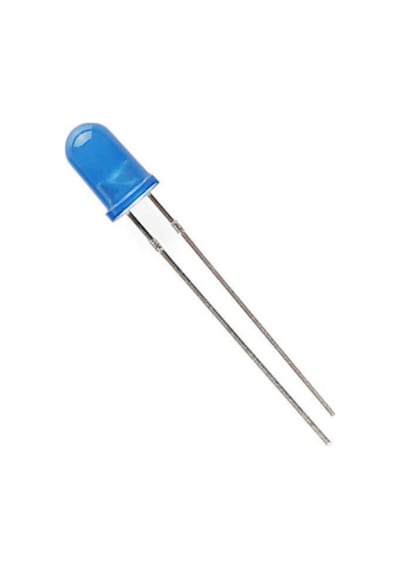 5mm Diffuze Mavi Dip Led 1000 Adet