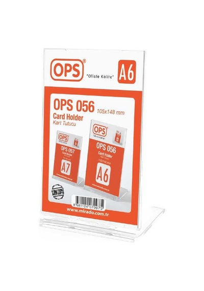 Ops Kart Tutucu Dikey A6 Dp 056