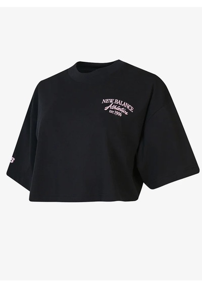 New Balence Wnt1639-soı Lifestyle Kadın T-shirt Siyah