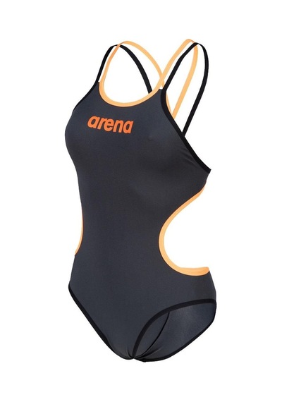 Arena One Kadın Yüzücü Mayosu 004732555 Siyah