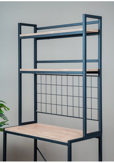 Uykula 5 Raflı Metal Mutfak Rafı Ve Çok Amaçlı Düzenleyici - Modern Kahve Köşesi & Mikrodalga Standı 190 Cm Diğer