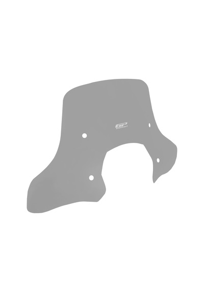 Gp Kompozit Lambretta V125 / V200 2021-2023 Uyumlu Ön Cam Füme 43 Cm