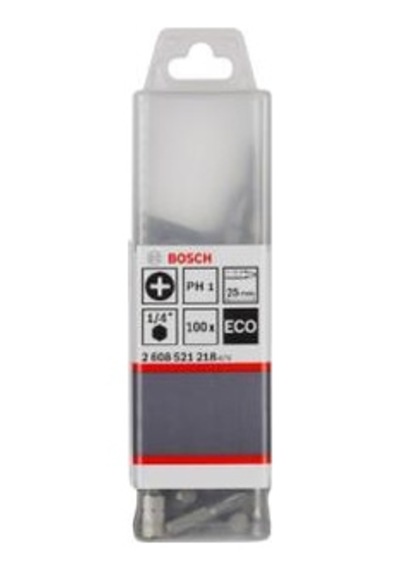Bosch - Eco Ph2 Vidalama Ucu 25mm 100'lü 2608521219