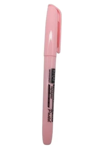 Fosforlu Pastel Kalem Açık Pembe
