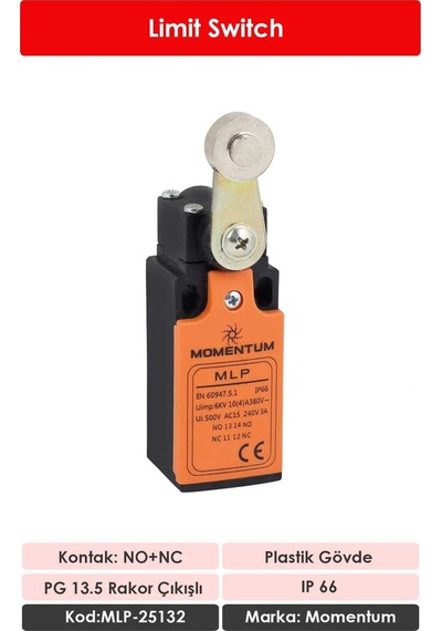 Momentum Limit Switch Sabit Makaralı MLP-25132
