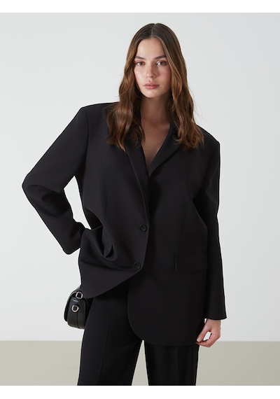 Lcw Vision Siyah Kadın Blazer Ceket