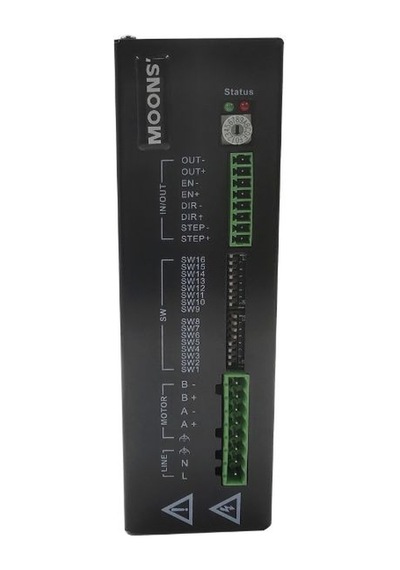 Moons Srac8 2-faz Step Motor Sürücü 25600 Mikrostep Cnc & Otomasyon Uyumlu