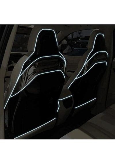Beyaz Renk 5 Metre Neon Ip Torpido Şerit Led