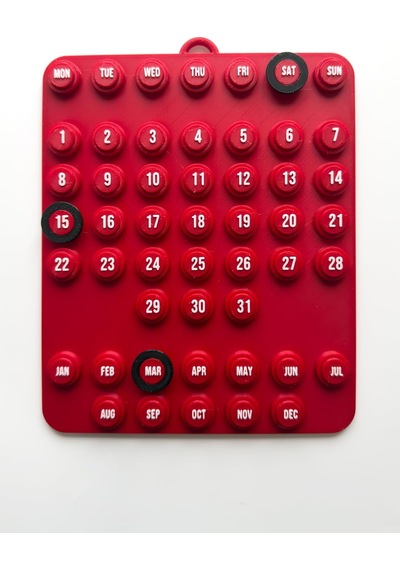 Tr Ring A Date Takvim Kırmızı Genel