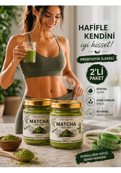 Toroslar Matcha Maça Macunu 240 Gr 2li Paket