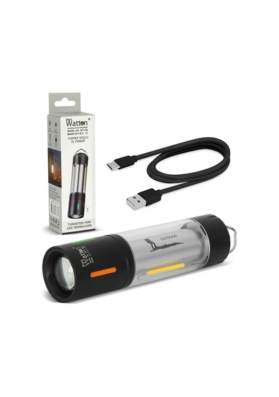 Tg Led Şarjlı Kamp Lambası Ortam Aydınlatma Wt-736