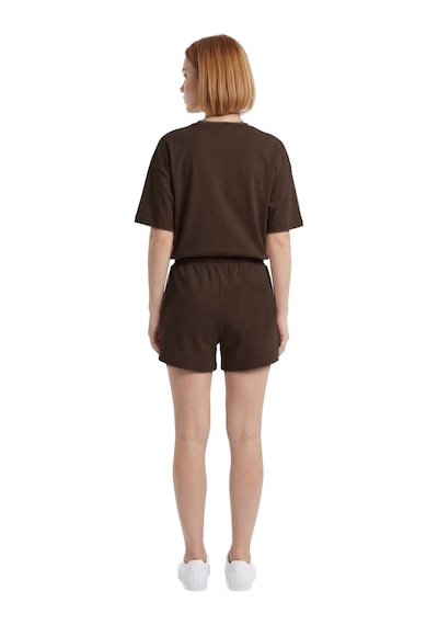 Cottonhıll Premium - Sway Collection Kahverengi Modal Şortlu Kadın Eşofman Takımı