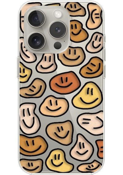 Apple Uyumlu iPhone 11 Pro Şeffaf Kılıf Şeffaf Wallpaper 8 Tasarımlı