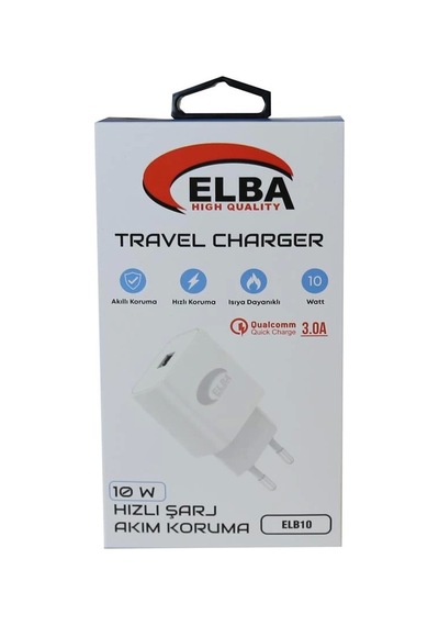 Elba Elb10 10w 3.0a Hızlı Şarj Akıllı Koruma Usb E