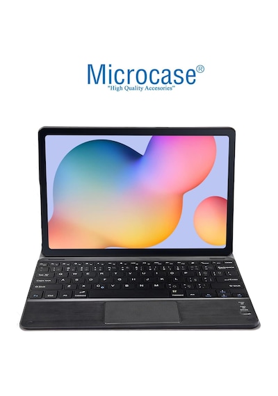 Microcase Honor Pad X8b 11'' İnch Tablet İçin Bluetooth Touchpad Klavye + Standlı Kılıf - Bkk5 Klavyeli Kılıf