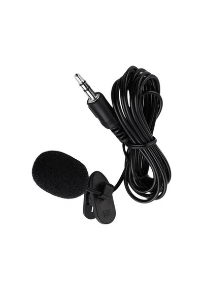 Yaka Mikrofonu 3.5mm Stereo Yaka Mikrofonu 3m Kablolu Mikrofon
