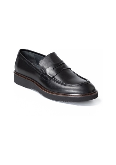 Black Bambi Klasik Ayakkabı Erkek Ka-26y-c4650 John May Casual Shoe Siyah