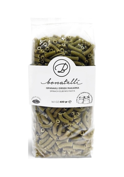 Ispanaklı Dirsek Makarna 400 G