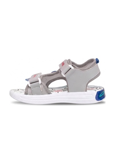 Elit 26yasrmx3006 Filet Erkek Çocuk Düz Sandalet Gri
