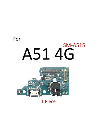 Tkgz Samsung Uyumlu Galaxy A51 Full Şarj Soketi Kulaklık Soketi