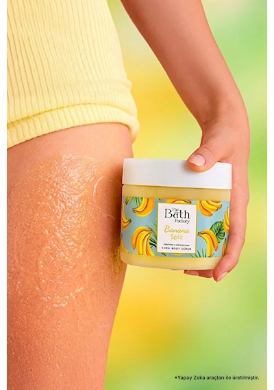 Nemlendirici Ve Arındırıcı Shea Vücut Peelingi - Muz Aromalı 300 G