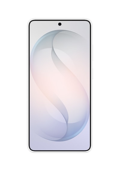 Samsung Galaxy Uyumlu S26 Ultra Silikon Magnet Kılıf - Beyaz Beyaz