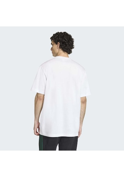 Adidas Ks7616 Gfx T Erkek Tişört Beyaz