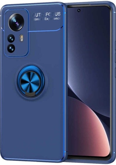 Xiaomi Mi 12 Kılıf Zore Ravel Silikon Kapak Mavi