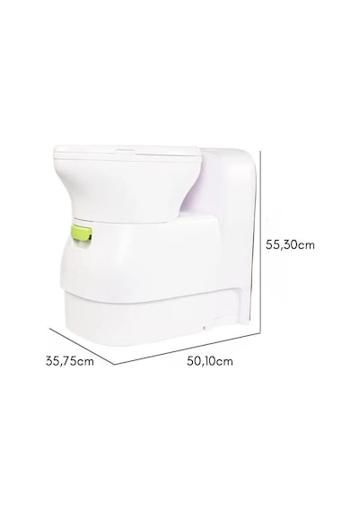Nowatec Karavan Kasetli Tuvalet 22 Litre - 12v-1027