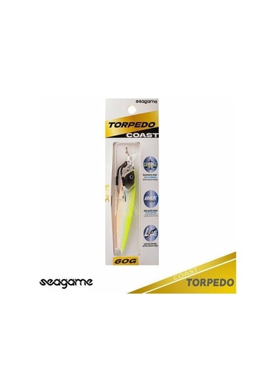 Seagame Torpedo Coast 60g Metal Yem